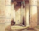 David Roberts 35 The Hypostyle Room In The Temple Of Isis At Philae 1280x1024